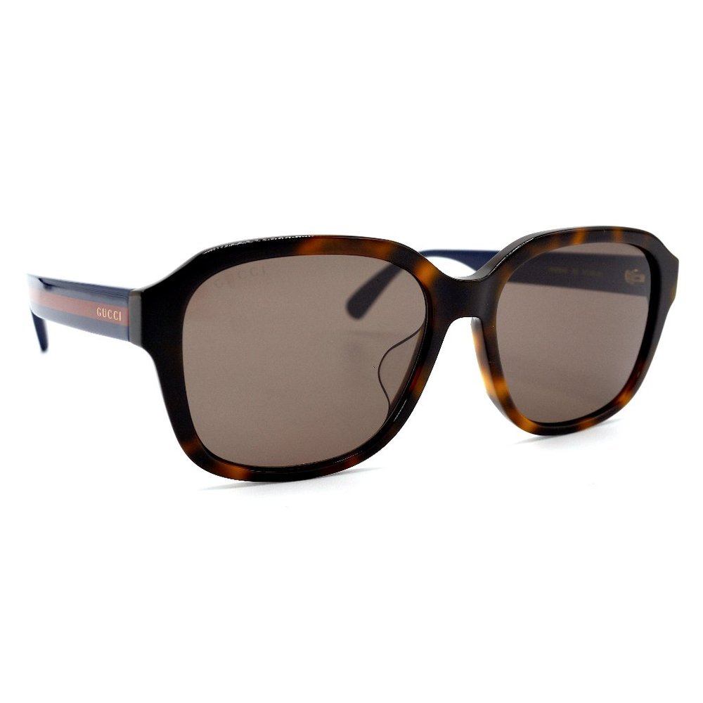 NEW GUCCI GG0929SA 002 HAVANA BLUE BROWN AUTHENTIC SUNGLASSES - Picture 3 of 12